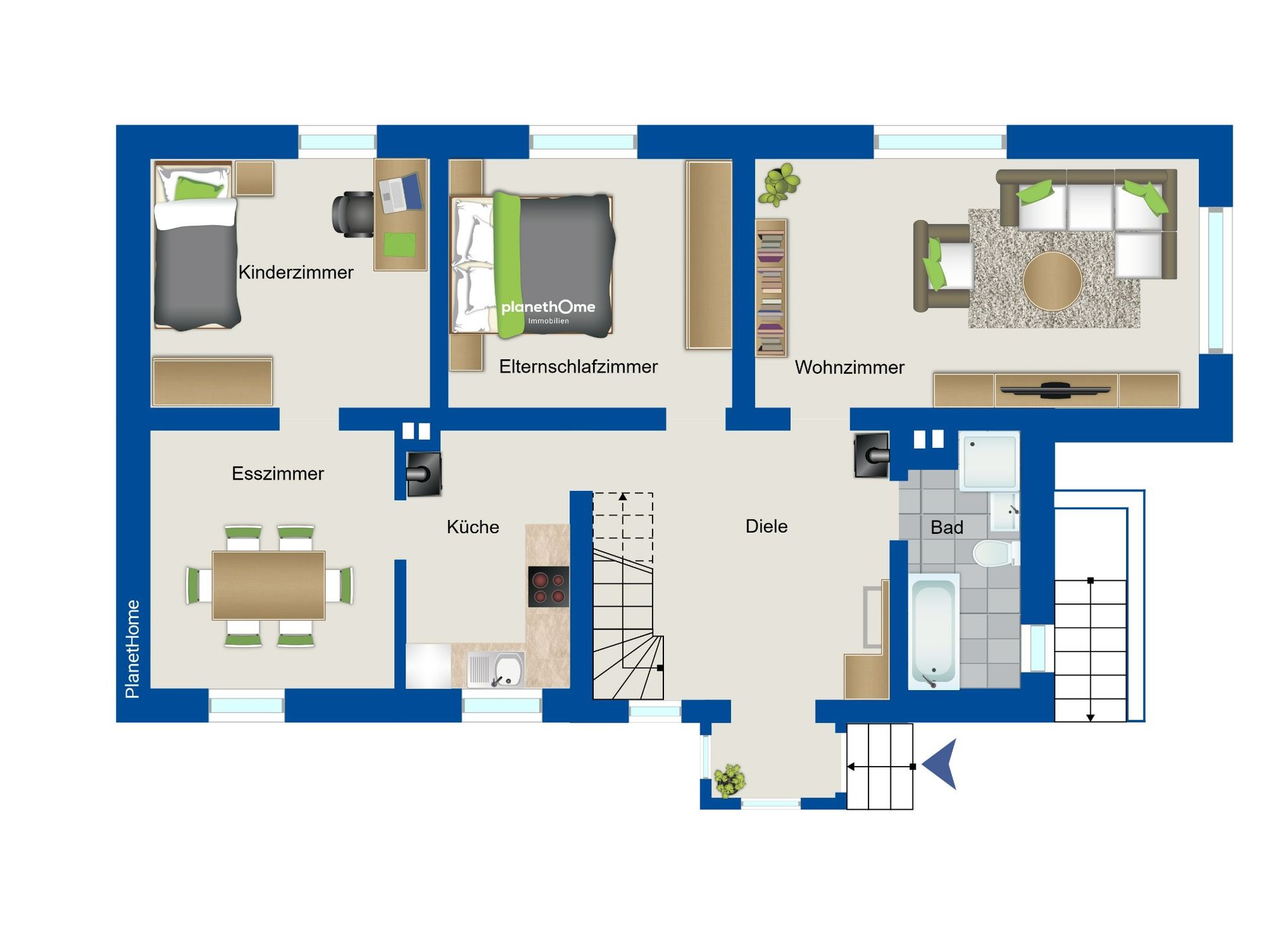 Einfamilienhaus zum Kauf 119.000 € 5 Zimmer 120 m²<br/>Wohnfläche 447 m²<br/>Grundstück Hundeluft Coswig 06868