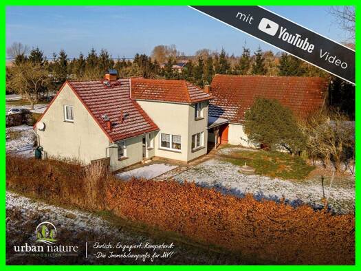 Einfamilienhaus zum Kauf 195.000 € 4 Zimmer 101,4 m² 3.154 m² Grundstück Kückenshagen Saal 18317