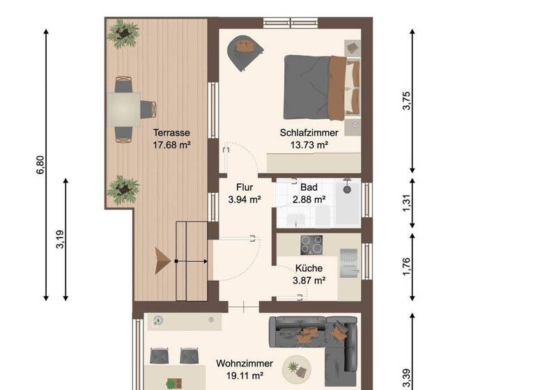 Einfamilienhaus zum Kauf 89.000 € 2 Zimmer 52,4 m² 374 m² Grundstück Dannigkow Gommern 39245