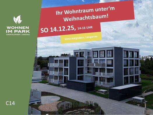 Wohnung zum Kauf - Erstbezug provisionsfrei 463.900 € 3 Zimmer 89,1 m² 2. Geschoss Am Simontalgraben 23 Langenau 89129