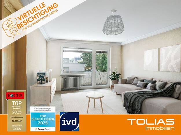 Wohnung zum Kauf 273.000 € 4 Zimmer 86,6 m² 3. Geschoss Schelmenholz Winnenden 71364