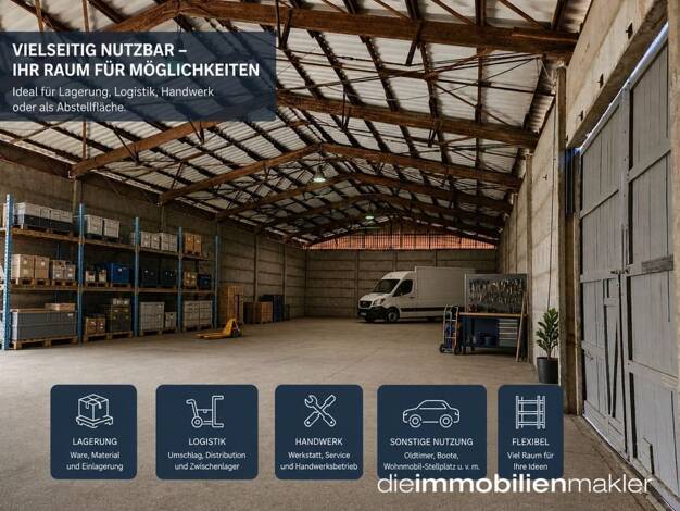 Lagerhalle zur Miete 1.803 € 518 m² Lagerfläche Wittmannsdorf Luckau 15926