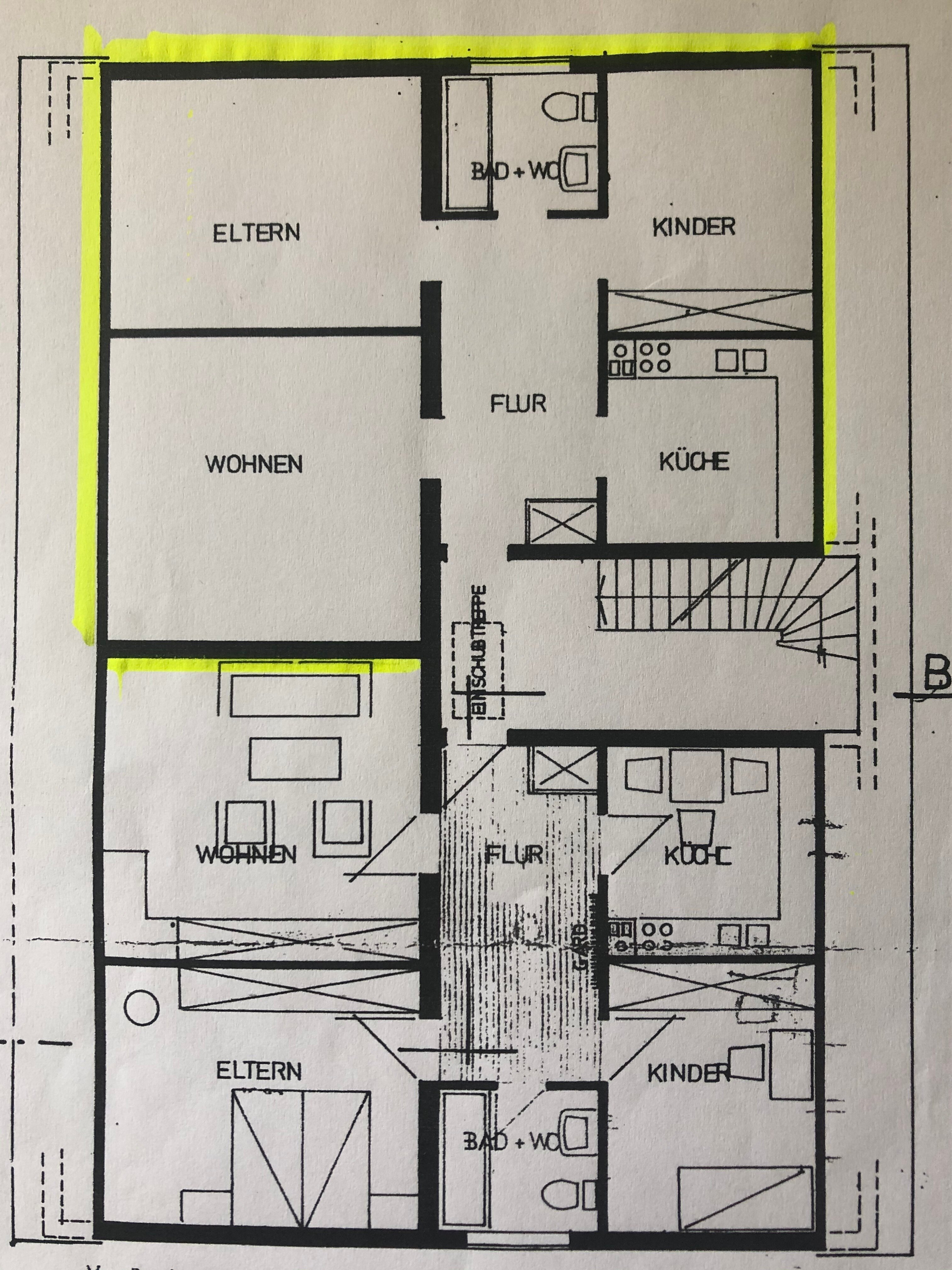 Wohnung zur Miete 825 € 3 Zimmer 76 m²<br/>Wohnfläche 1.<br/>Geschoss Versbach Würzburg 97078