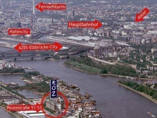 Bürofläche zur Miete provisionsfrei 6,70 € 2 Zimmer 230 m² Bürofläche Peutestrasse 53 Veddel Hamburg 20539
