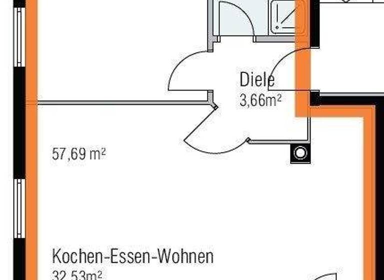 Wohnung zur Miete 900 € 2 Zimmer 57,6 m² 2. Geschoss Latz 12 Nenzing 6710