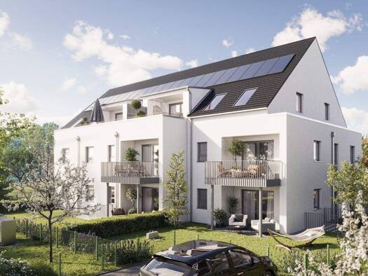 Wohnung zum Kauf - Neubau provisionsfrei 405.400 € 3 Zimmer 86,8 m² 1. Geschoss frei ab sofort Grimmstrasse 45 Eckersmühlen Roth 91154