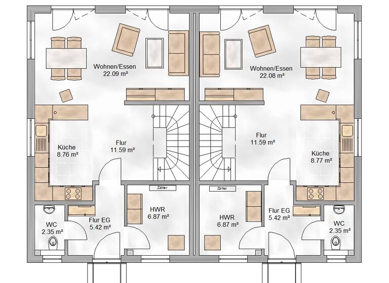 Haus zum Kauf provisionsfrei als Kapitalanlage geeignet 403.980 € 4 Zimmer 107 m² 336 m² Grundstück Schlammersdorf Hallerndorf 91352
