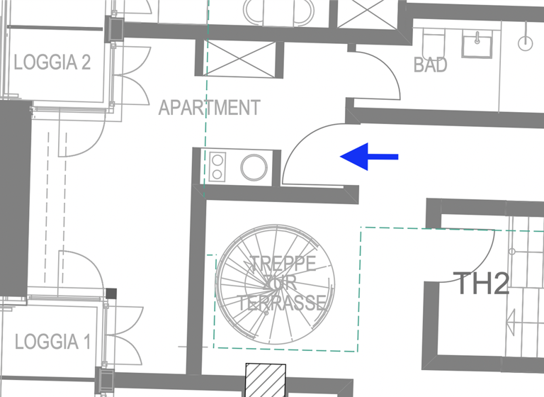 Studio zur Miete 790 € 1 Zimmer 24,9 m² 5. Geschoss frei ab 01.05.2026 Friedrichshain Berlin 10245