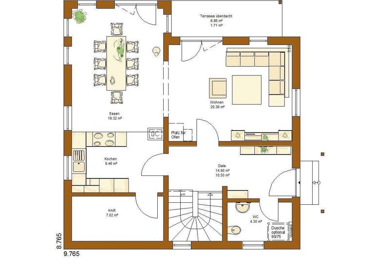 Villa zum Kauf provisionsfrei 537.310 € 5 Zimmer 154 m² 678 m² Grundstück Moringen 37186