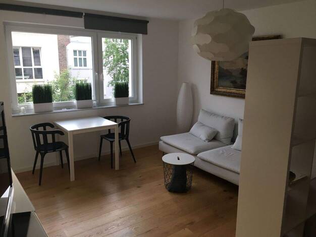 Studio zur Miete Wohnen auf Zeit 1.350 € 1 Zimmer 37 m² frei ab 01.04.2026 Sachsenhausen Frankfurt am Main 60596