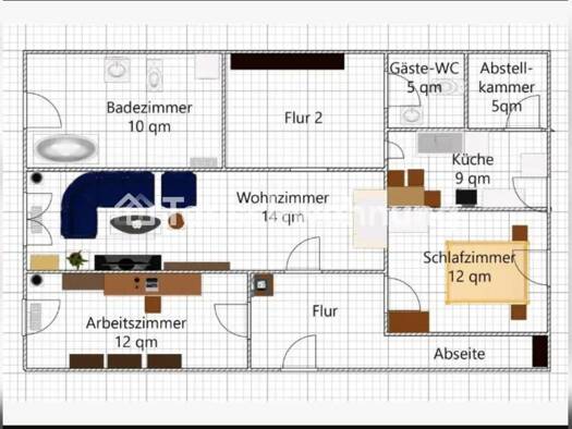 Wohnung zur Miete Tauschwohnung 758 € 3 Zimmer 72 m² EG Niendorf Eimsbüttel 20257
