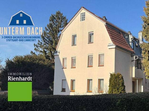 Wohnung zum Kauf 218.000 € 3 Zimmer 52 m² 2. Geschoss Bad Cannstatt Stuttgart 70374