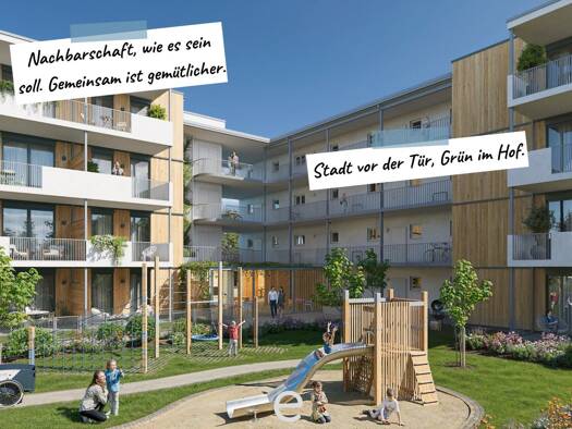 Wohnung zum Kauf - Erstbezug 371.100 € 3 Zimmer 68,3 m² EG Wels Wels 4600