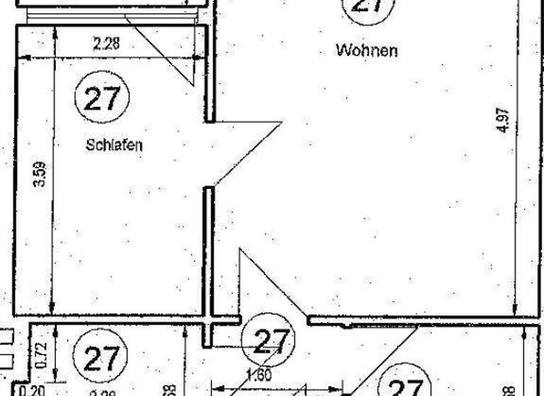 Wohnung zum Kauf provisionsfrei 99.500 € 2 Zimmer 41,8 m² 3. Geschoss Krämpfervorstadt Erfurt 99085