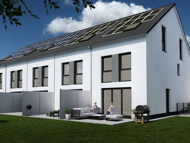 Reihenmittelhaus zum Kauf - Erstbezug provisionsfrei 579.900 € 5 Zimmer 142 m² 135 m² Grundstück frei ab sofort Die Alte Heckenteilung 24D Einhausen 64683