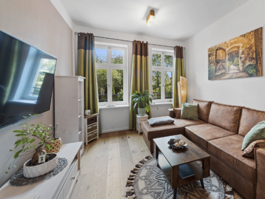 Wohnung zur Miete 1.100 € 2 Zimmer 48 m² Geschoss EG/1 frei ab sofort Seehausen Nord 04356