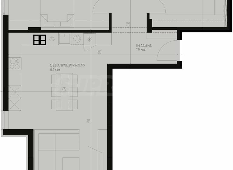 Studio zum Kauf 375.437 € 130,4 m² Sofia