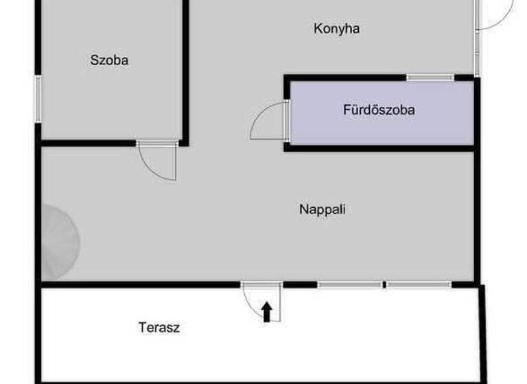 Einfamilienhaus zum Kauf 229.000 € 3 Zimmer 65 m² 1.000 m² Grundstück Vonyarcvashegy
