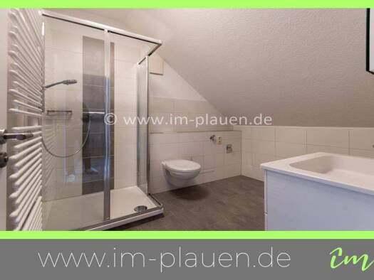 Wohnung zur Miete 350 € 2 Zimmer 57,4 m² 3. Geschoss frei ab sofort Plauensche Straße 7 Auerbach 08209