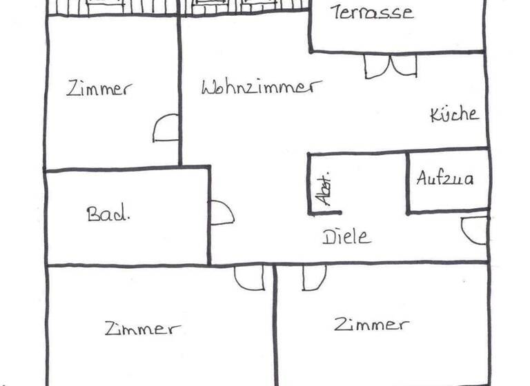 Terrassenwohnung zur Miete 2.205 € 4 Zimmer 147 m² 3. Geschoss frei ab sofort Vorst Kaarst 41564