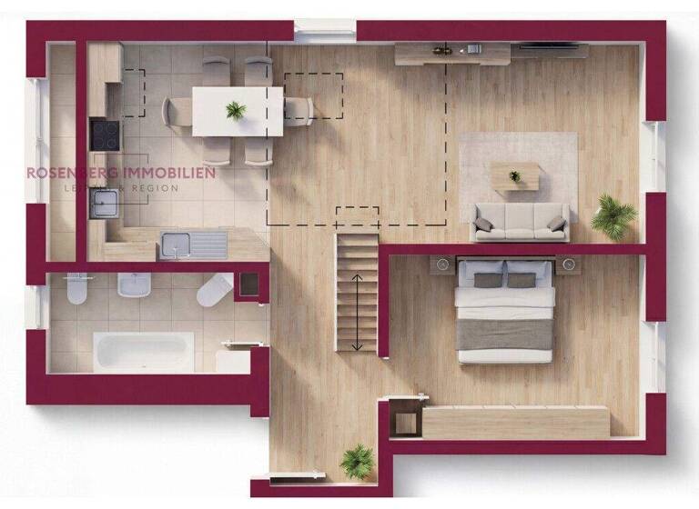 Wohnung zum Kauf 134.900 € 2 Zimmer 60 m² EG Faradaystraße 17 WE10 Möckern Leipzig / Möckern 04159