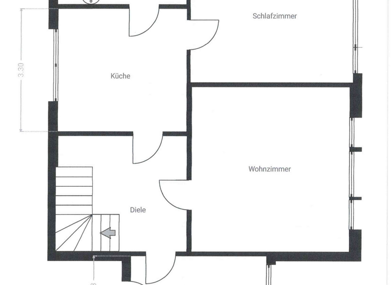 Einfamilienhaus zum Kauf 199.000 € 5 Zimmer 116 m² 490 m² Grundstück frei ab sofort Kirchstraße 34 Göhlsdorf Kloster Lehnin 14797