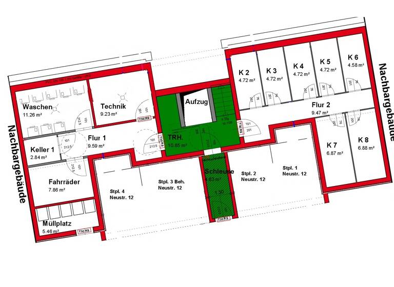 Wohnung zur Miete 990 € 3 Zimmer 82,5 m² 2. Geschoss Mayen 56727