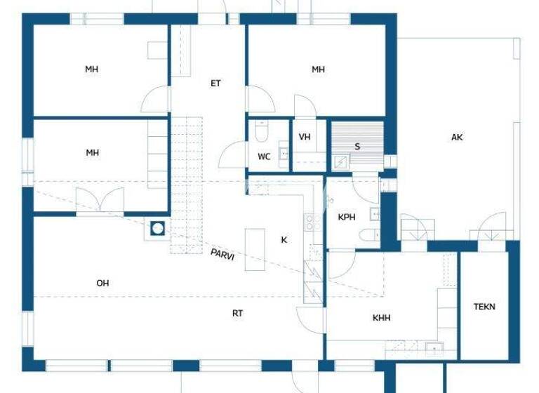 Doppelhaushälfte zum Kauf 319.000 € 4 Zimmer 105 m² 930 m² Grundstück Vainutie 17 A Oulu 90540