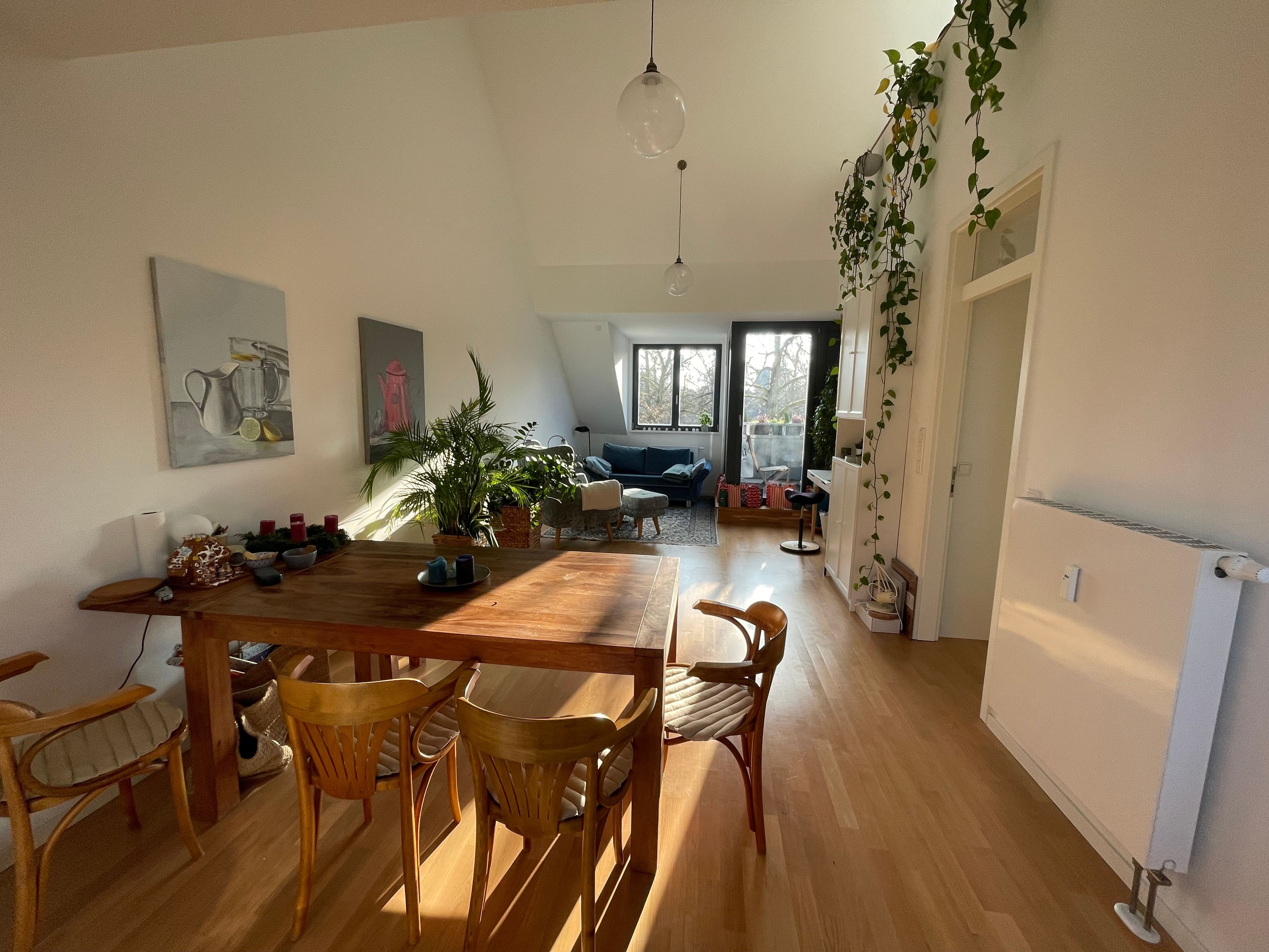 Studio zur Miete 1.270 € 2,5 Zimmer 65 m²<br/>Wohnfläche 2.<br/>Geschoss Breisgauer Straße Schlachtensee Berlin 14129