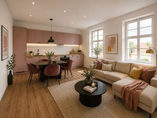 Wohnung zur Miete 507 € 2 Zimmer 46,1 m² frei ab sofort Lange Str. 44 Tessin 18195