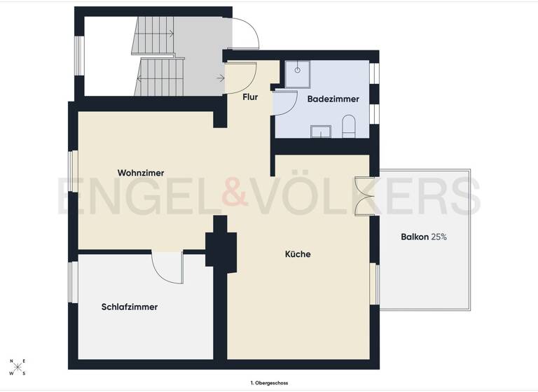 Wohnung zum Kauf 129.000 € 2 Zimmer 67 m² 1. Geschoss frei ab sofort Quierschied 66287