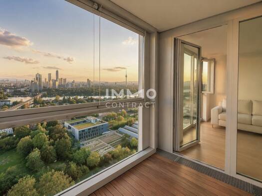 Wohnung zur Miete 1.300 € 2 Zimmer 47 m² 22. Geschoss Donaustadt 1220
