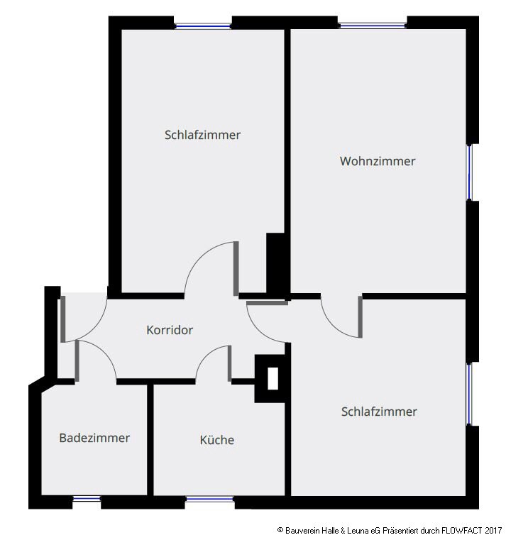 Wohnung zur Miete 364 € 3 Zimmer 56 m²<br/>Wohnfläche 1.<br/>Geschoss Emil-Obst-Straße 5 Bitterfeld Bitterfeld 06749