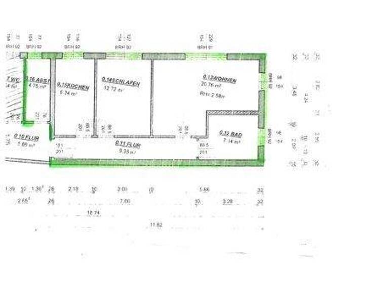 Wohnung zur Miete 320 € 2 Zimmer 65 m² frei ab sofort Niedersachswerfen Harztor Niedersachswerfen 99768
