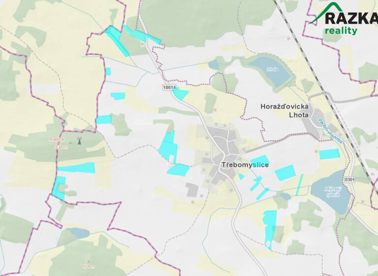 Land-/Forstwirtschaft zum Kauf 8.805.637 CZK Horazdovice 34101