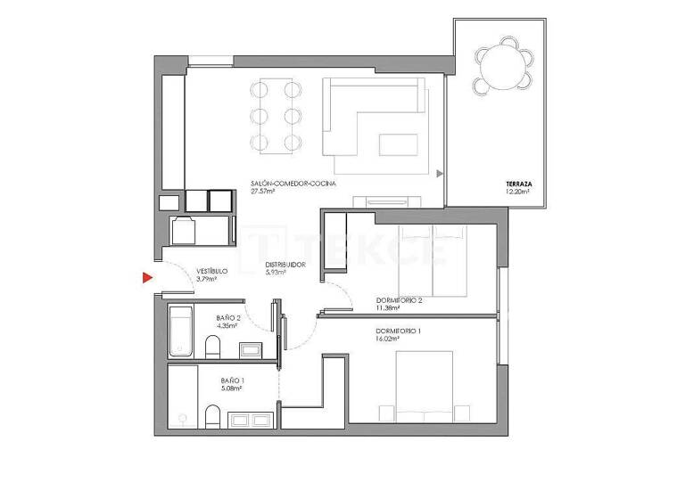 Penthouse zum Kauf 980.000 € 4 Zimmer 130 m² 4. Geschoss Barcelona 08880