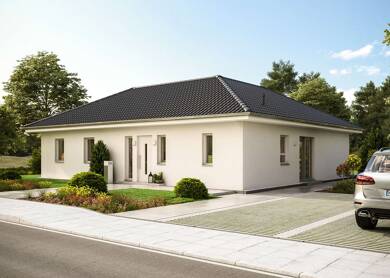 Bungalow zum Kauf - Neubau provisionsfrei 195.700 € 5 Zimmer 136,1 m² 592 m² Grundstück Schrozberg Schrozberg 74575