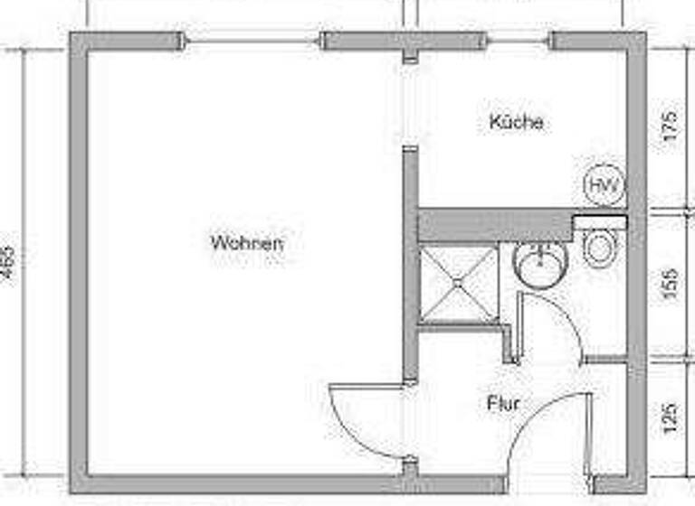 Studio zum Kauf provisionsfrei 38.805 € 1 Zimmer 25,9 m² EG Hauptstraße 78 b Schellerhau 01773