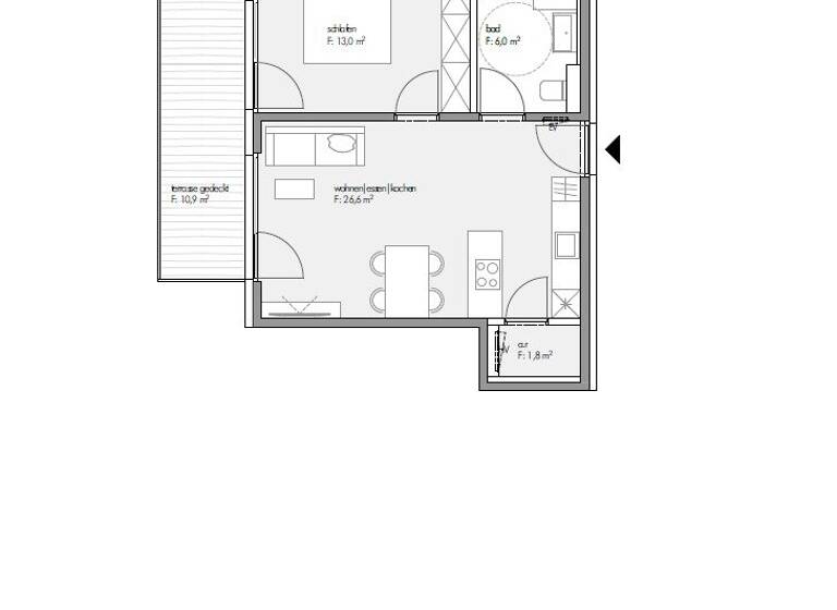 Wohnung zum Kauf - Erstbezug 435.500 € 2 Zimmer 47,4 m² 2. Geschoss Innsbruck 6020