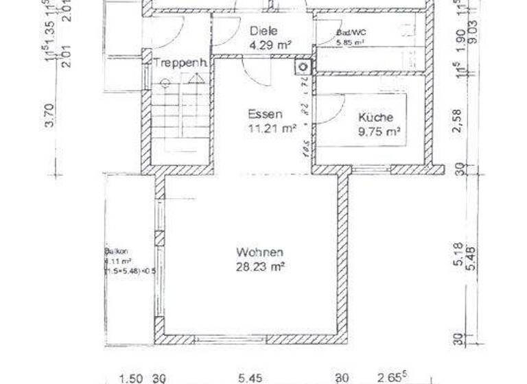 Mehrfamilienhaus zum Kauf 399.000 € 8,5 Zimmer 211 m² 374 m² Grundstück Staufenberg Gernsbach 76593