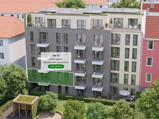 Wohnung zum Kauf - Neubau provisionsfrei 427.122 € 2 Zimmer 49,7 m² 1. Geschoss Gernotstraße 36 Lichtenberg Berlin 10365