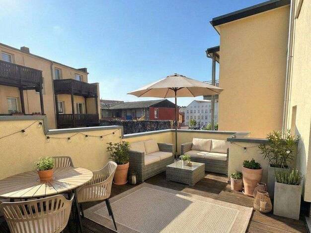 Terrassenwohnung zur Miete 649 € 2 Zimmer 59 m² 2. Geschoss Ströbitz Cottbus 03046
