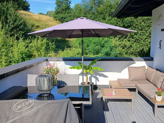 Penthouse zur Miete 900 € 2 Zimmer 80 m² 1. Geschoss frei ab 15.10.2026 Schießstattweg 71 Haidenhof-Nord Passau 94032