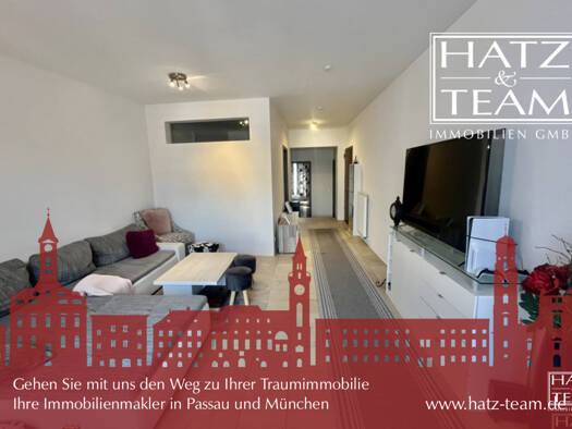 Wohnung zur Miete 830 € 2 Zimmer 80,7 m² 2. Geschoss frei ab sofort Innstadt Passau 94032