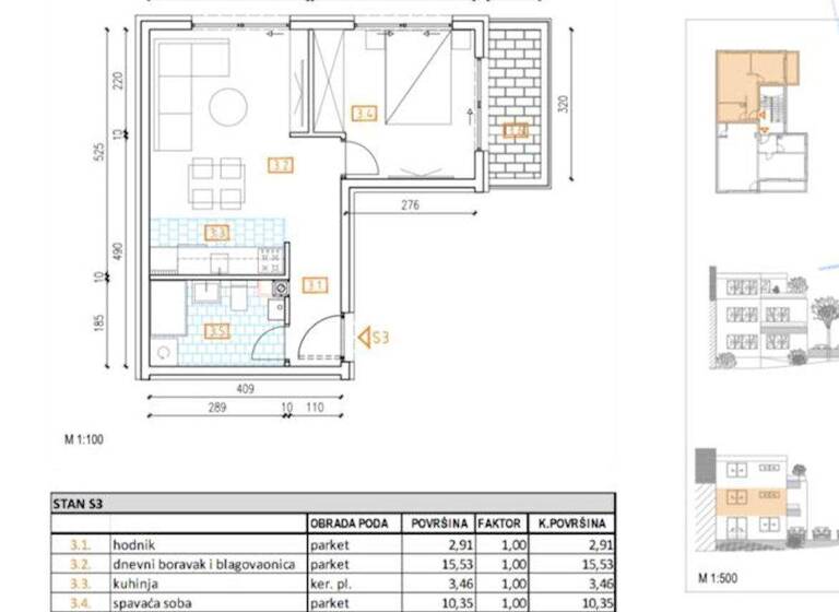 Wohnung zum Kauf 145.000 € 2 Zimmer 38 m² ZAGREB