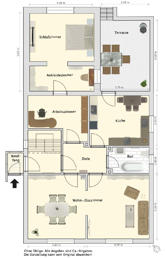 Einfamilienhaus zum Kauf 158.000 € 7 Zimmer 124,4 m²<br/>Wohnfläche 1.081 m²<br/>Grundstück Heppens Wilhelmshaven-Heppens 26384