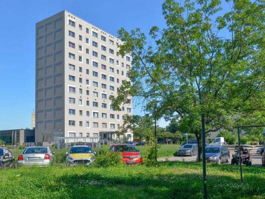 Wohnung zur Miete 250 € 1 Zimmer 34,1 m² 4. Geschoss Florentiner Bogen 23 Südstadt Halle 06128