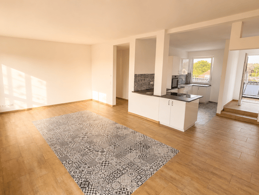 Terrassenwohnung zur Miete 1.175 € 2,5 Zimmer 96 m² Geschoss 2/3 frei ab 01.10.2026 Osterbergstraße 11 Resse Wedemark 30900