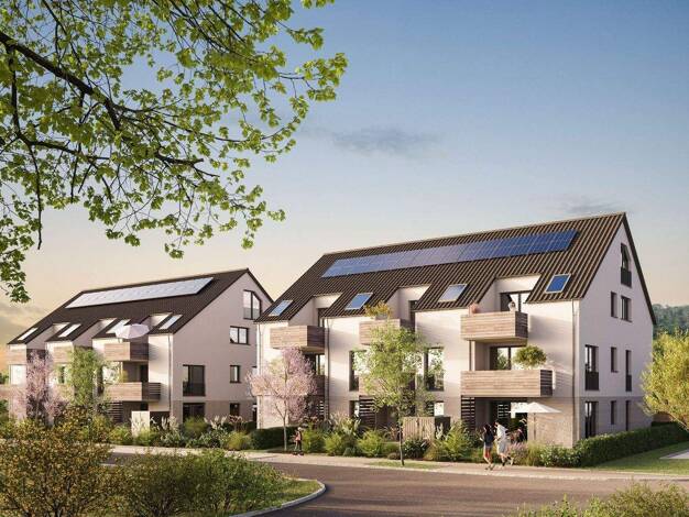 Terrassenwohnung zum Kauf - Neubau provisionsfrei 505.000 € 3 Zimmer 85,5 m² frei ab 01.04.2029 Wyhlen Grenzach-Wyhlen 79639