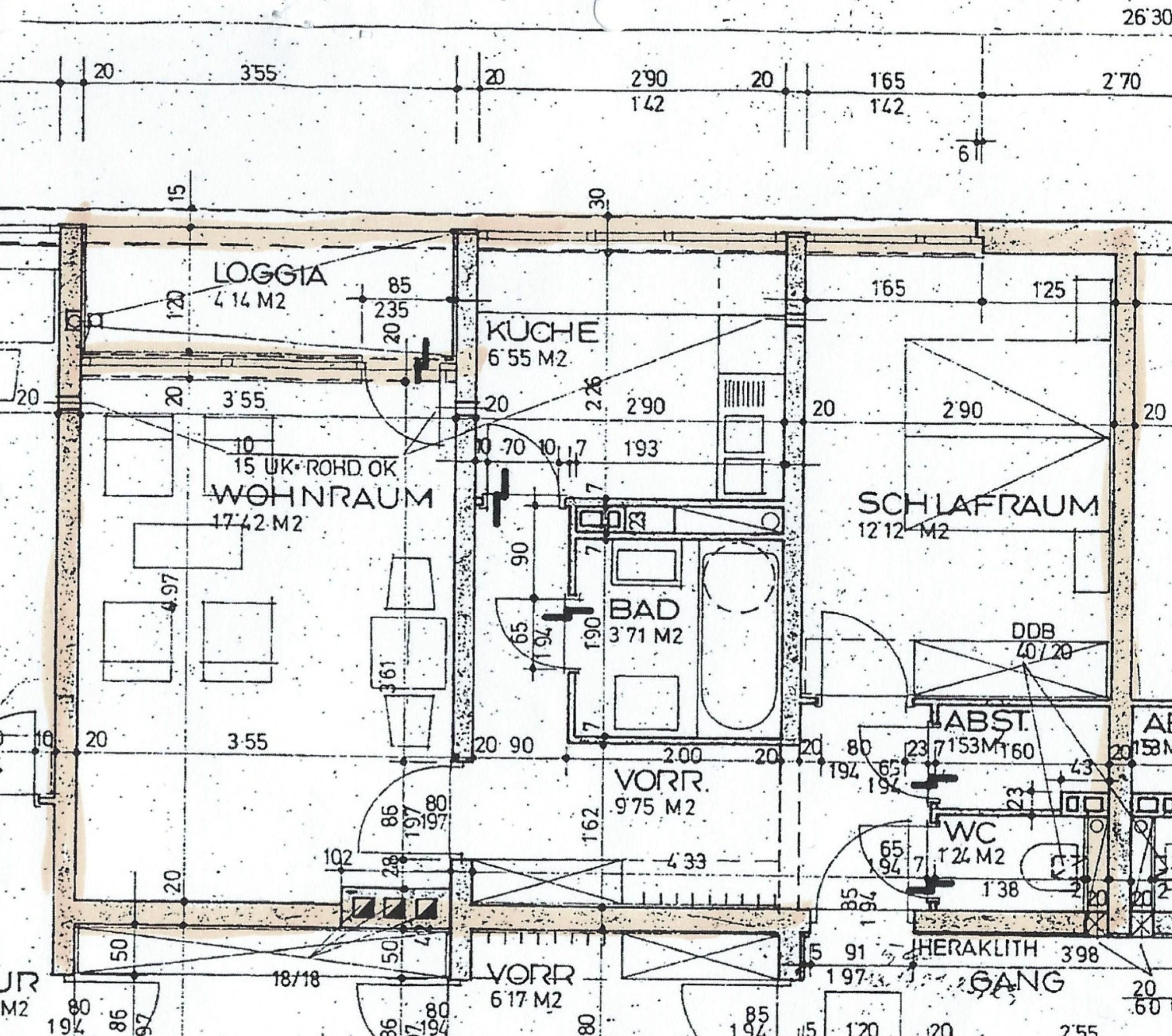 Wohnung zum Kauf 150.000 € 2 Zimmer 56 m²<br/>Wohnfläche Braunau am Inn 5280